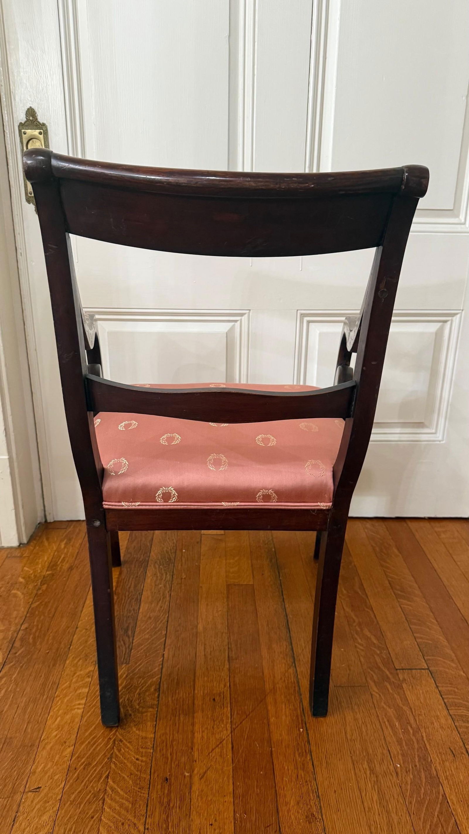 Late 19th Century Dutch Regency Satinwood & Mahogany Marquetry Armchair - 7