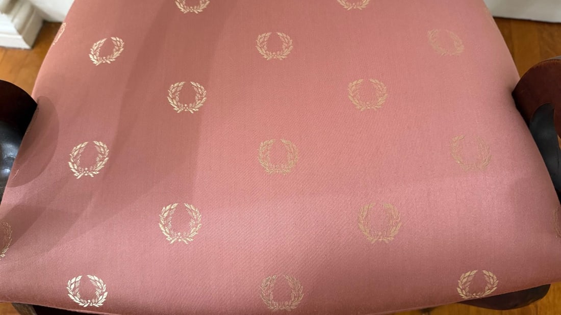 Late 19th Century Dutch Regency Satinwood & Mahogany Marquetry Armchair - 9