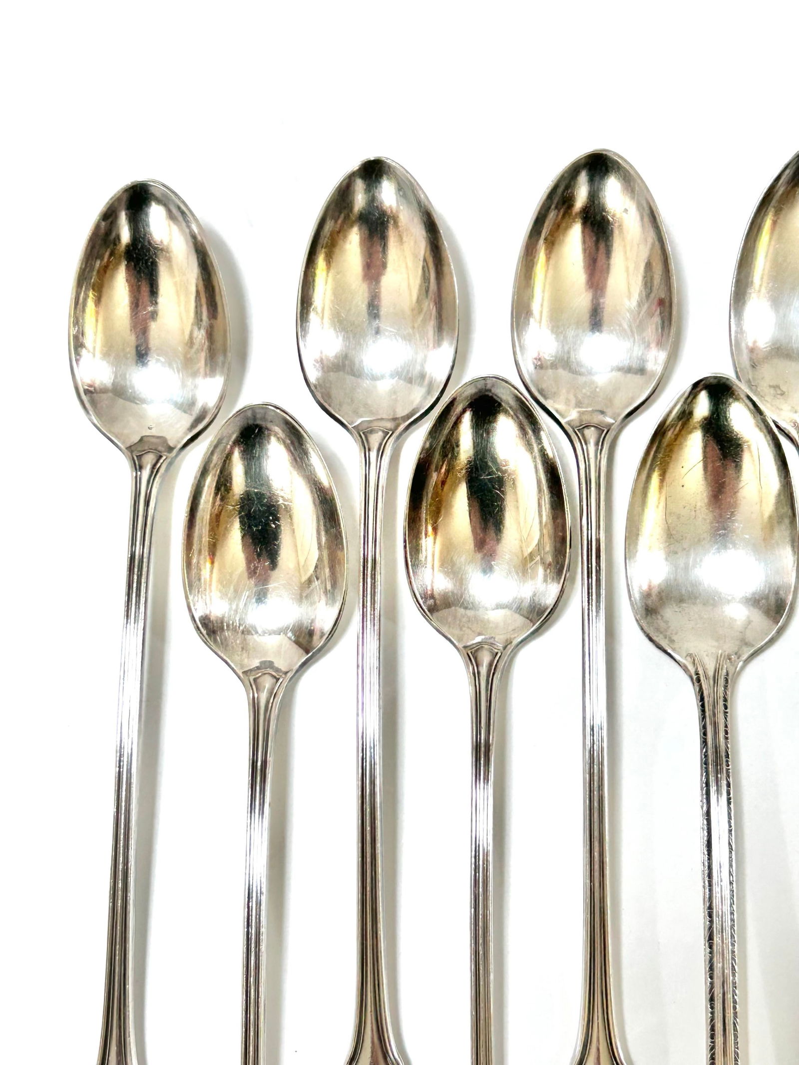 Vintage Silver Plate Ice Tea Spoons - Set of 13 - 5