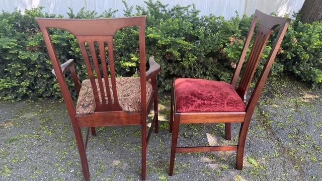 1980 Chippendale-Style Dining Chairs Attributed to Councill Craftsmen (6 Side Chairs + 1 Armchair) - 4