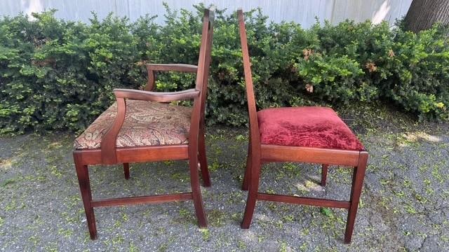 1980 Chippendale-Style Dining Chairs Attributed to Councill Craftsmen (6 Side Chairs + 1 Armchair) - 5