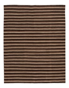 21st Century Modern Flatweave Wool Rug