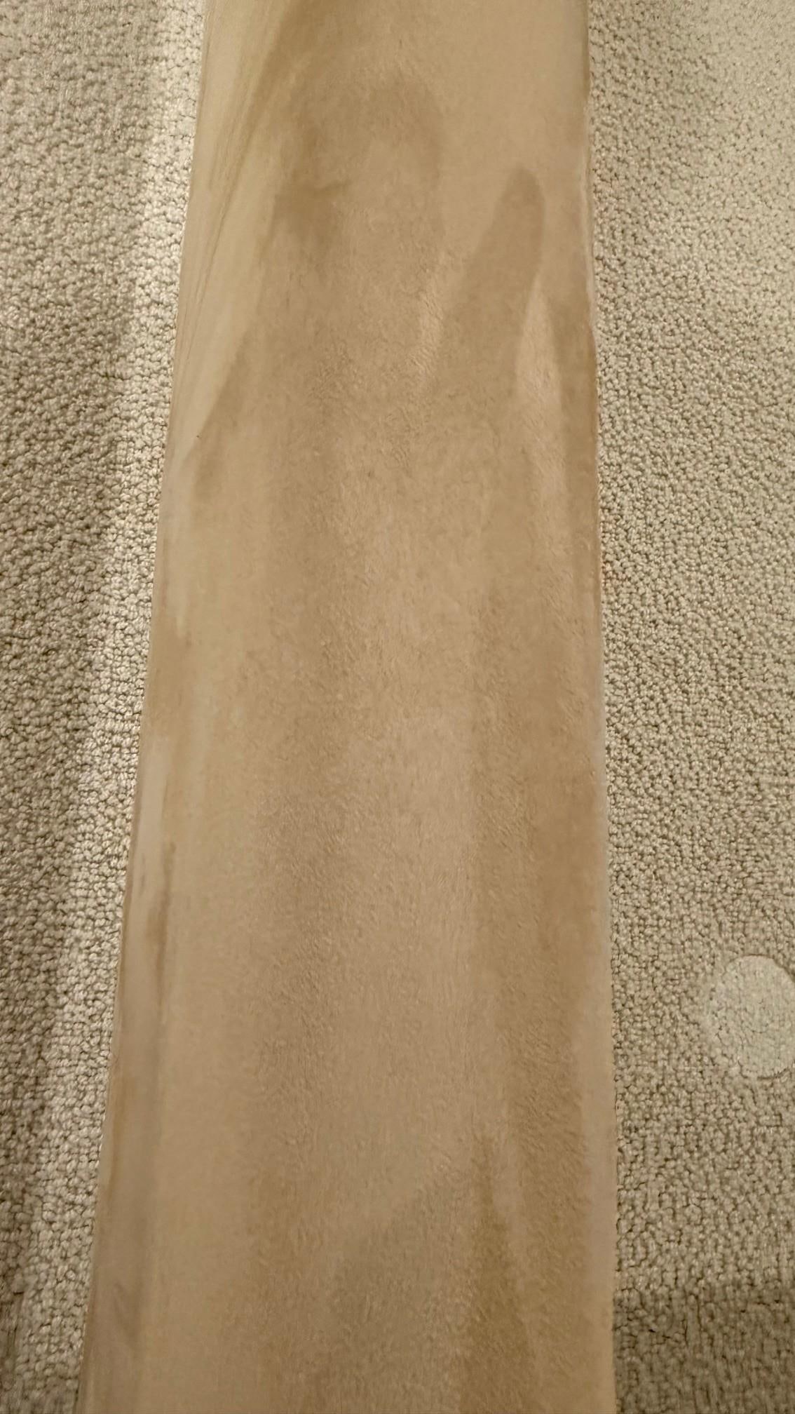 Custom Microsuede Queen Bed Frame With Channel-Tufted Headboard - 6