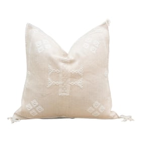 Salted Earth Silk Rug Pillow