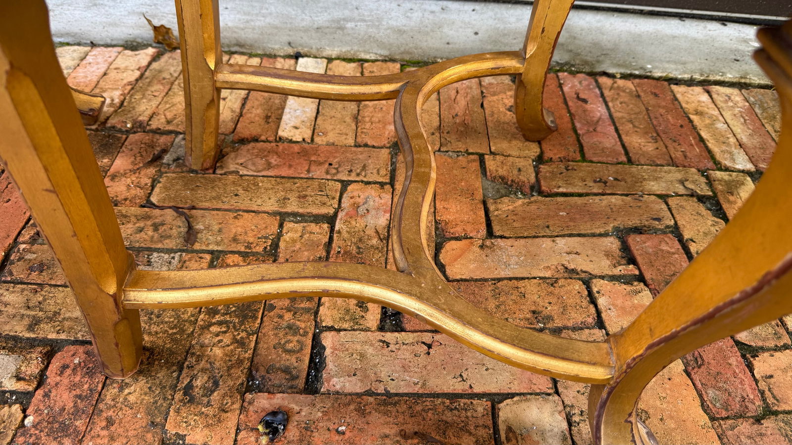 Pair of 1980s Gilded Hollywood Regency Side Chairs in the Style of Rose Tarlow - 17