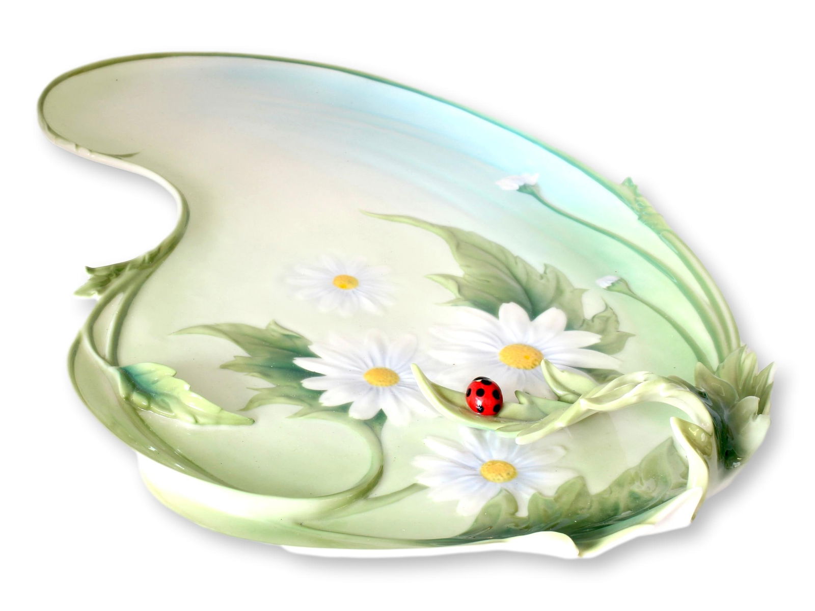 Franz Porcelain Ladybug Platter - 9