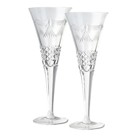 Waterford 'Peace' Champagne Flutes