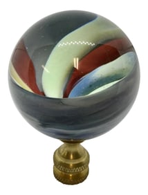 Artisan Created Glass Finial