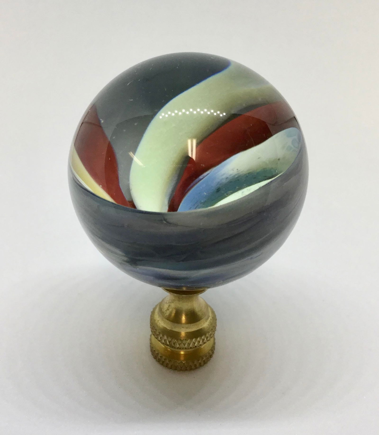 Artisan Created Glass Finial - 6