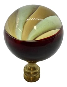 Artisan Hand Created Glass Finial