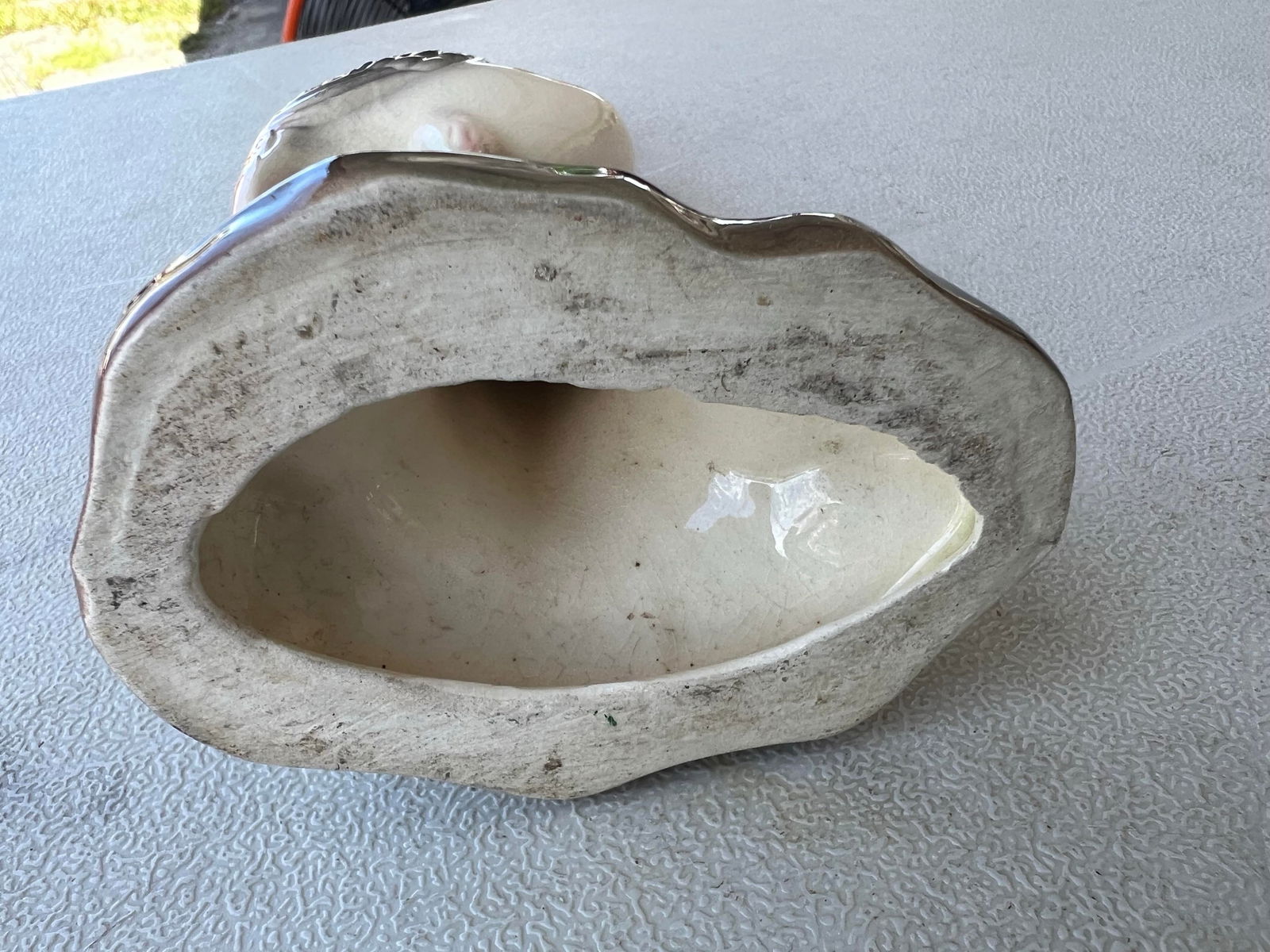 1940s Ceramic Flamingo Statue - 6