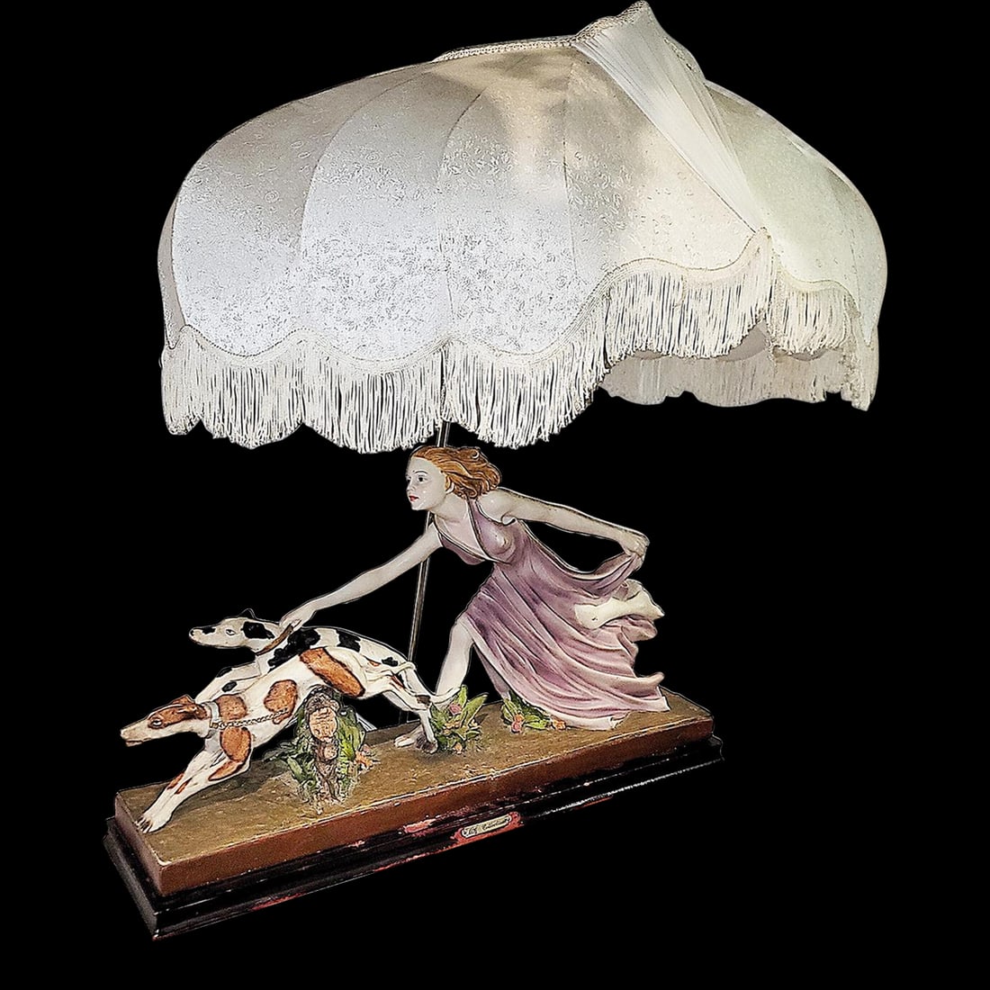 Art Nouveau Style VIntage Table Lamp by Ok Collections - 2