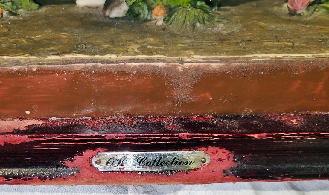 Art Nouveau Style VIntage Table Lamp by Ok Collections - 9