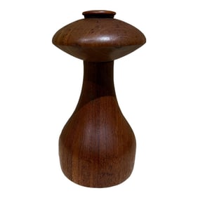 Jens Quistgaard Teak Dansk Pepper Mushroom Pepper Mill Scandinavian Modern