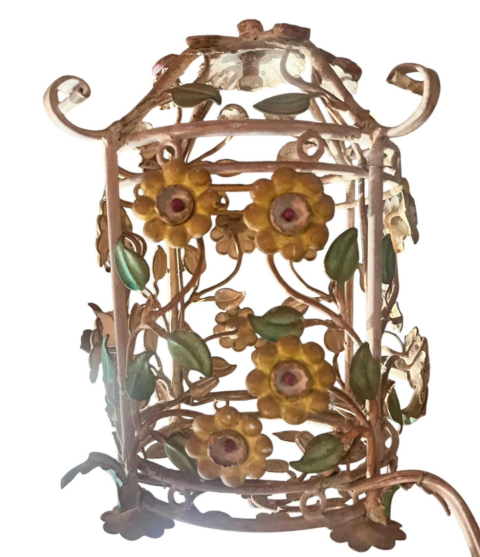 Hollywood Regency Four Armed Chandelier 1930's - 2