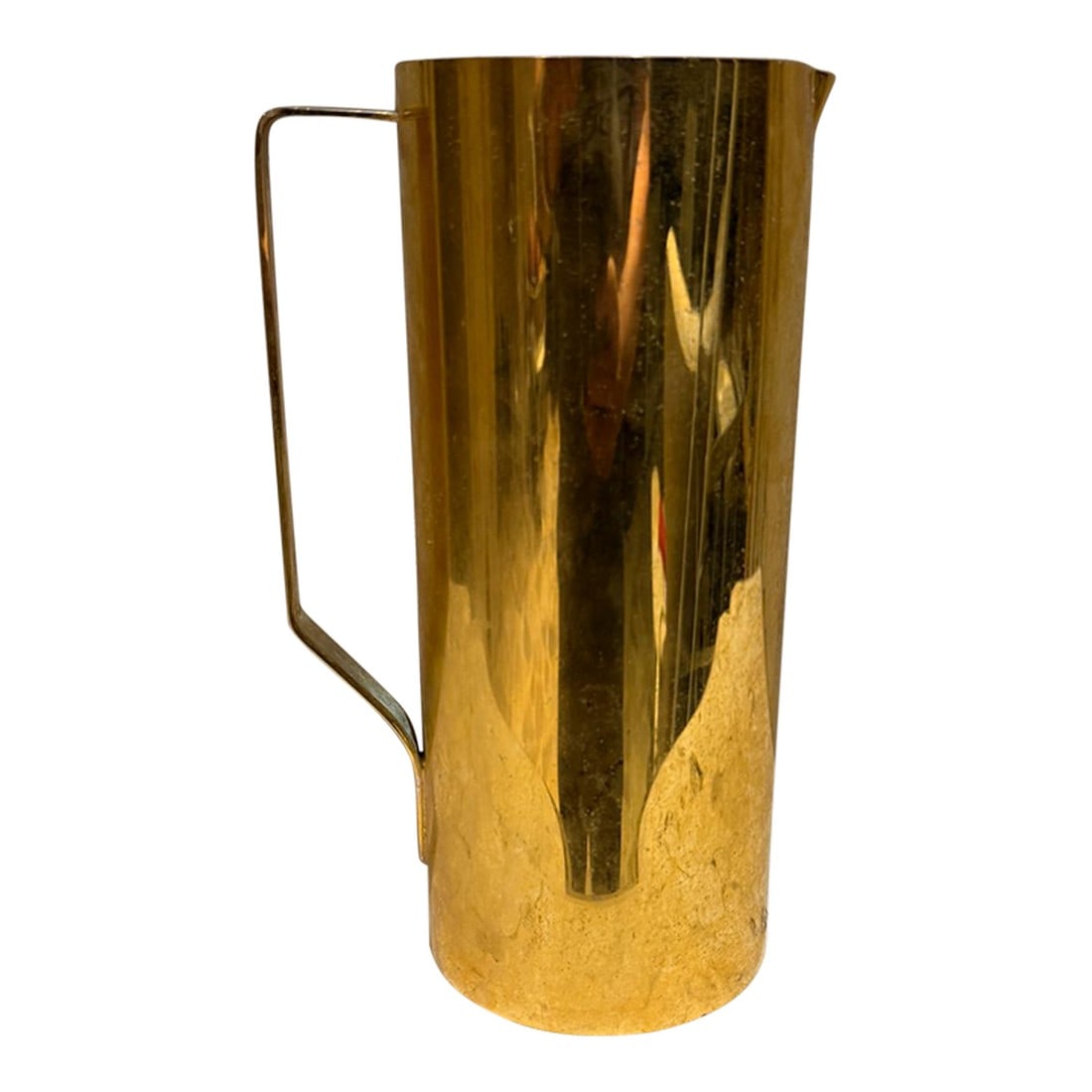 Valerio Albarello Gold Plated Pitcher Hollywood Regency (1 of 11)