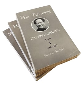 Chairman Mao Tse Tung Collectible - 3 Volume Set