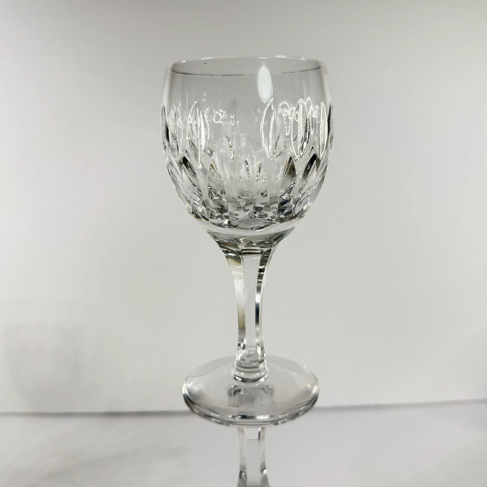 Vintage Atlantis Cut Crystal Wine Glasses - Set of 8 - 7