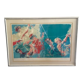 Artist Proof Rare 1970s Leroy Neiman Legends of Golf, Signed Lithographic Artist Proof COA