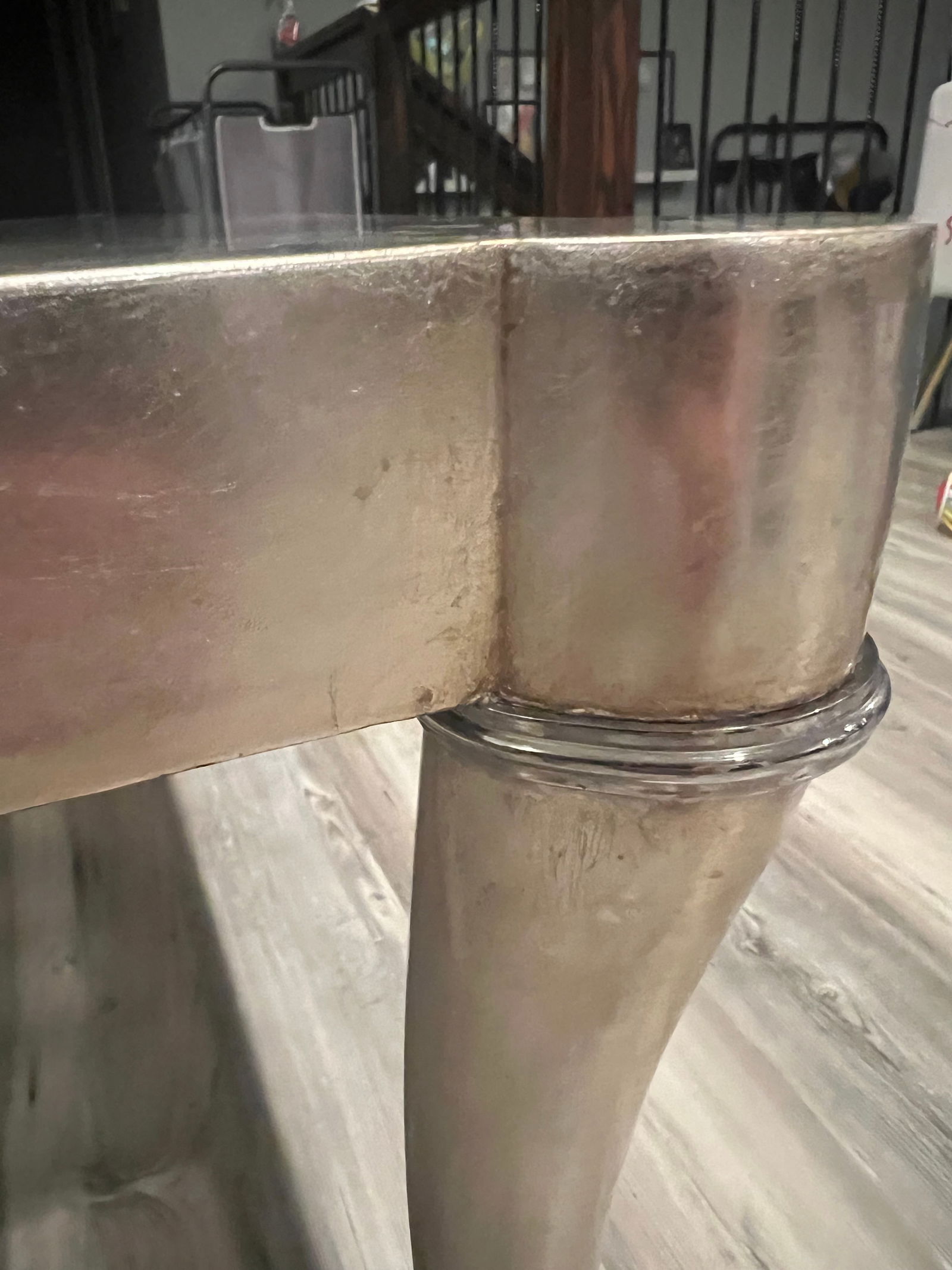 Ferguson Copeland Silver Leaf Coffee Table - 3