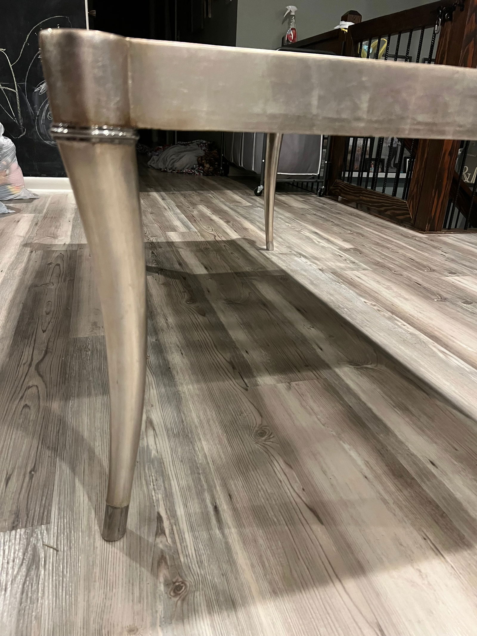 Ferguson Copeland Silver Leaf Coffee Table - 6