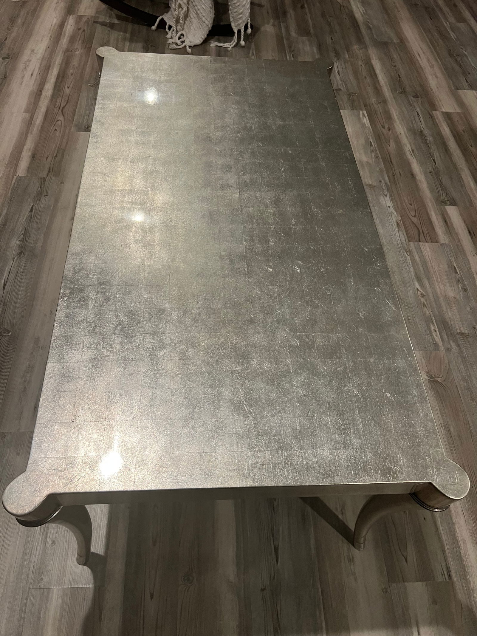 Ferguson Copeland Silver Leaf Coffee Table - 7