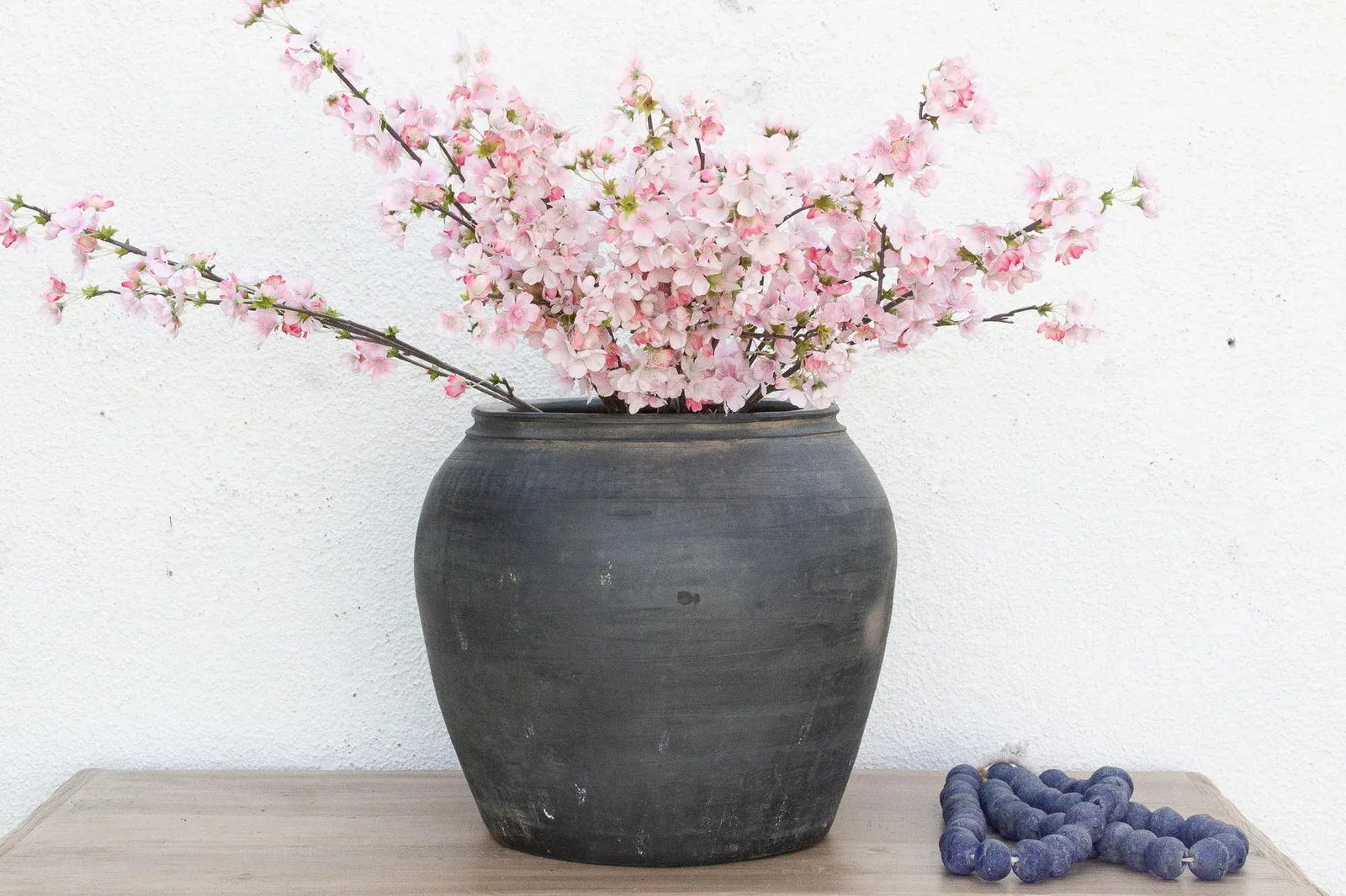 Obsidian Patina Clay Pot - 2