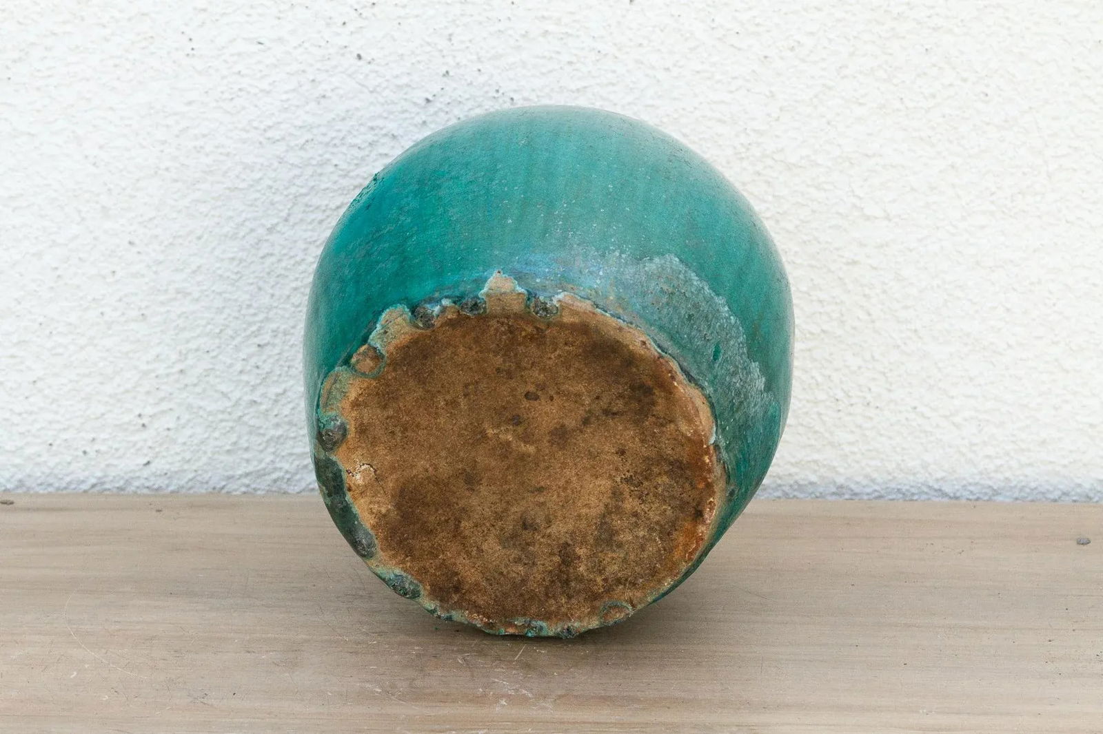 Aqua Lagoon Glazed Vase - 5