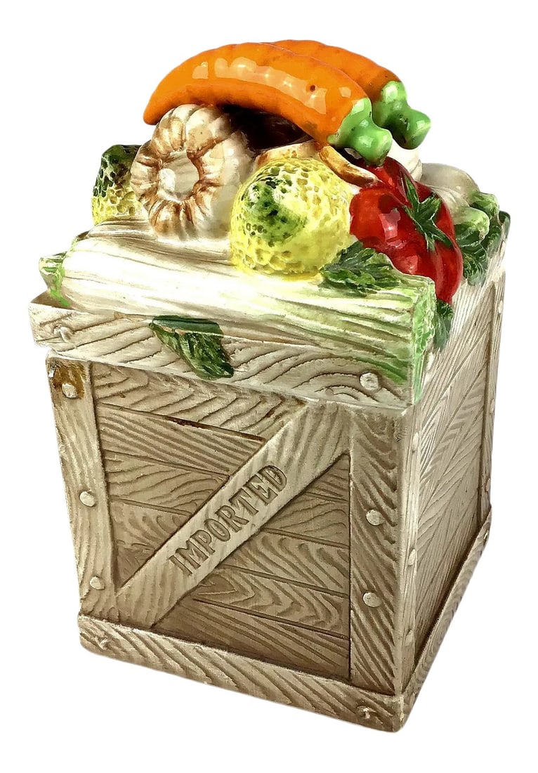 Vintage Ceramic Topiary Container