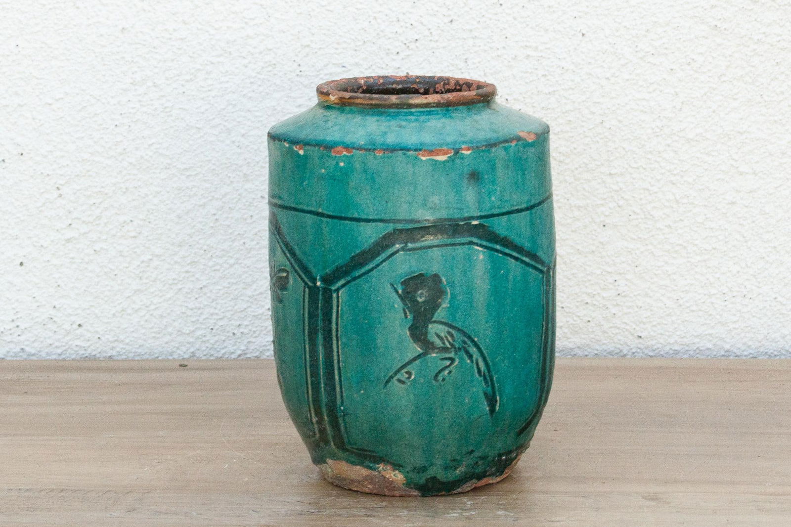 Vintage Green Haven Pot - 5