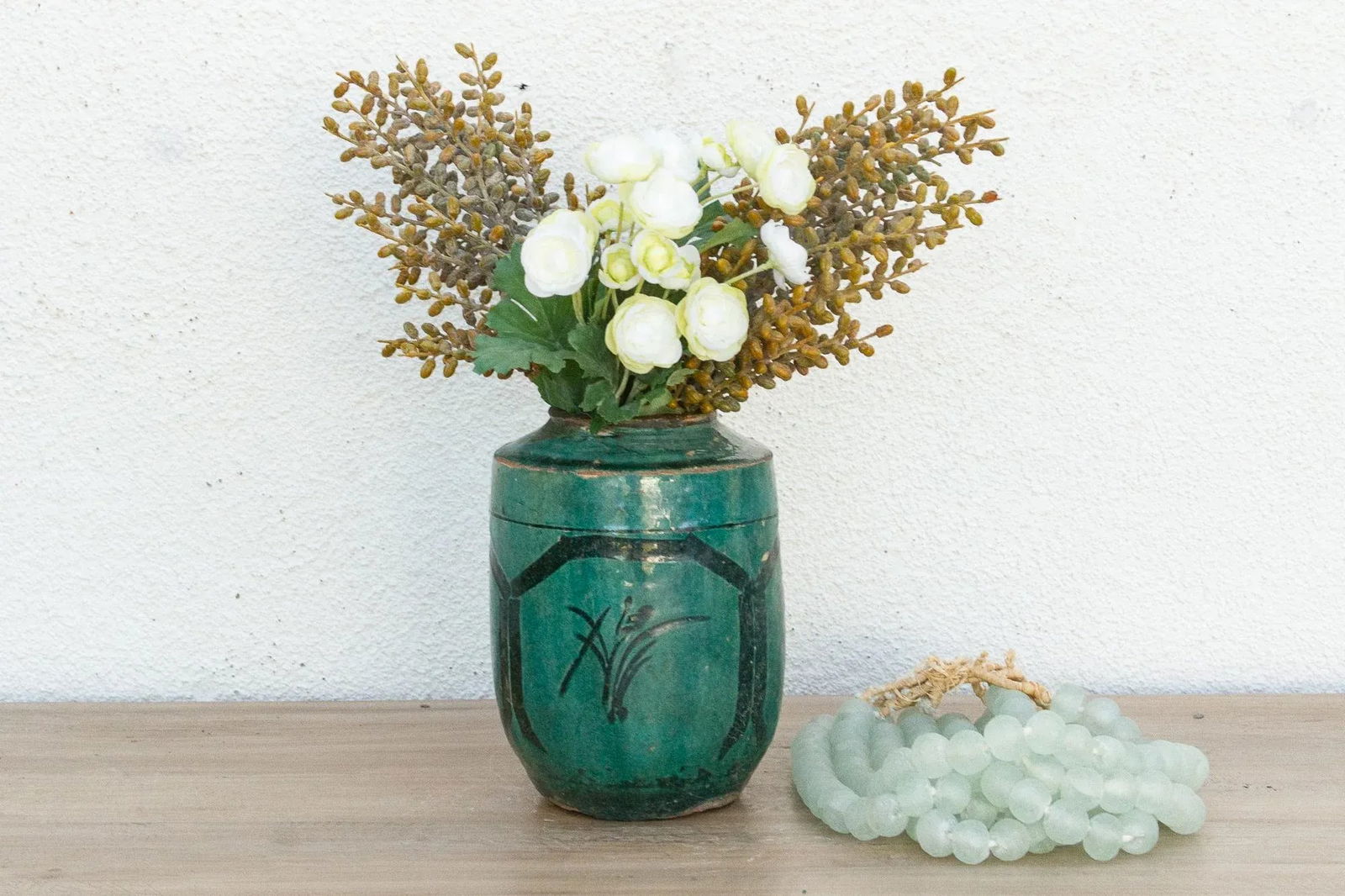 Meadow Forest Asian Vase - 8