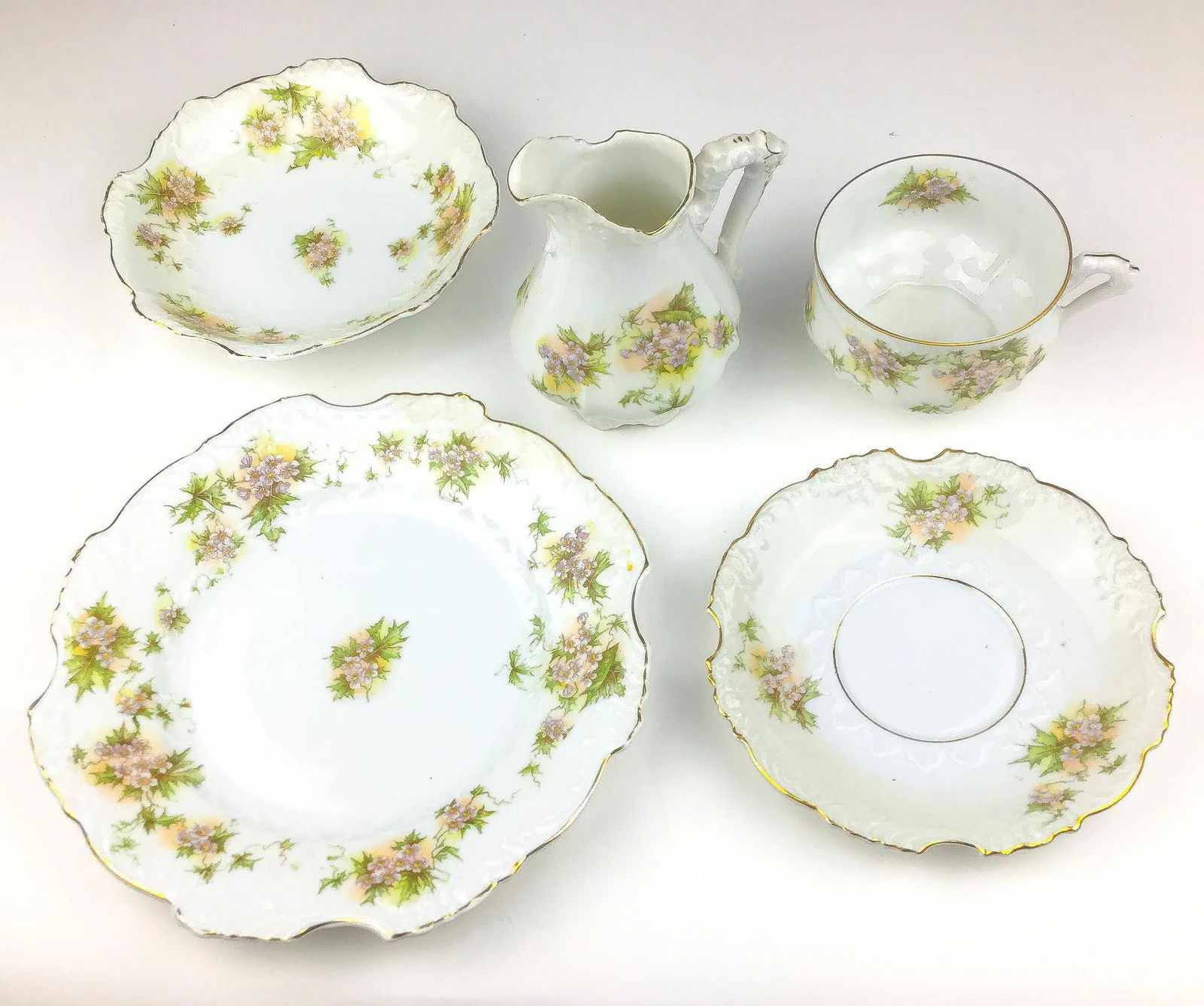 Vintage Porcelain German Luncheon Set - 2
