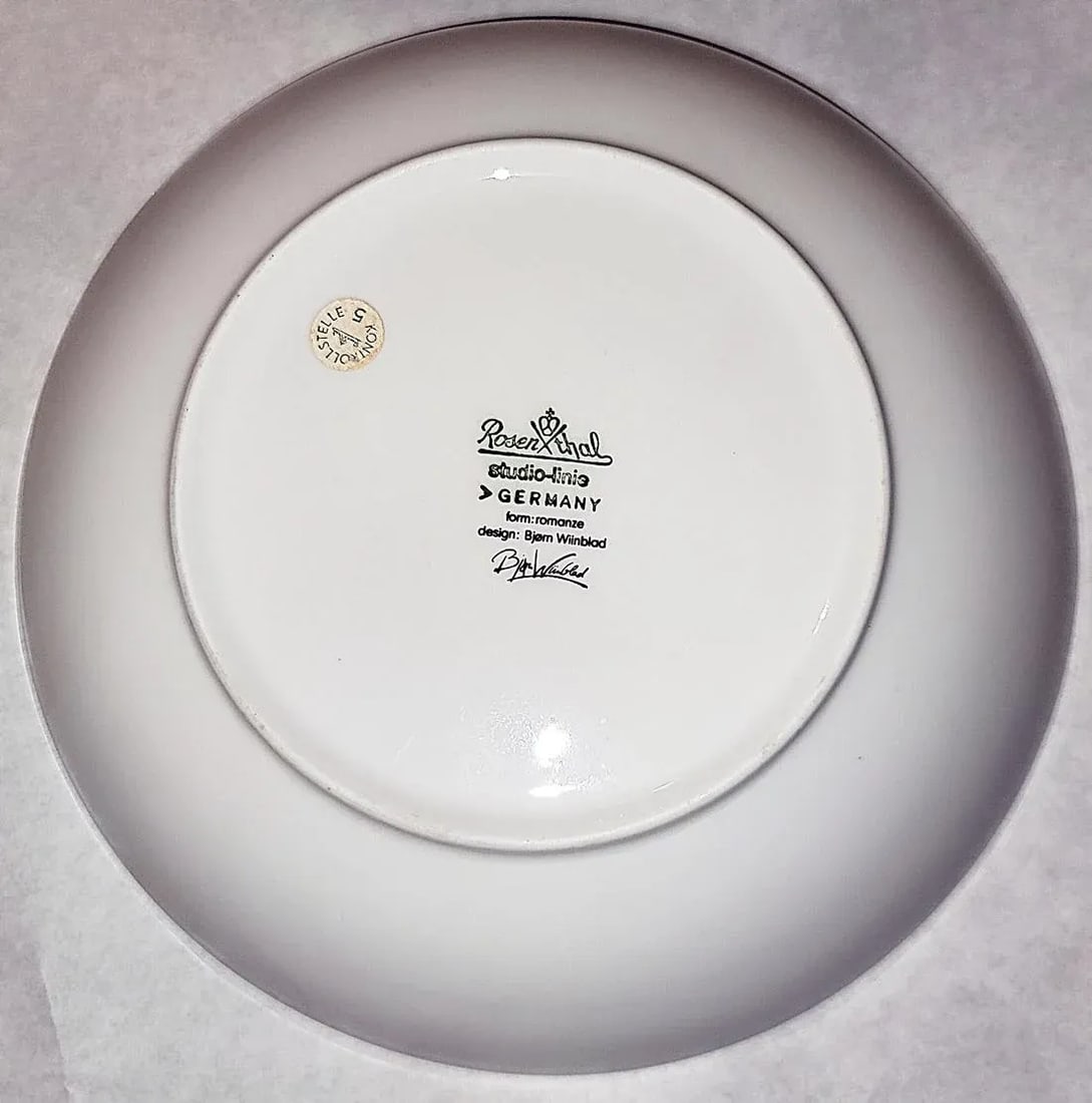 1970s Rosenthal 'Romanze' Bowl, BjÃ¸rn Wiinblad Design - 3