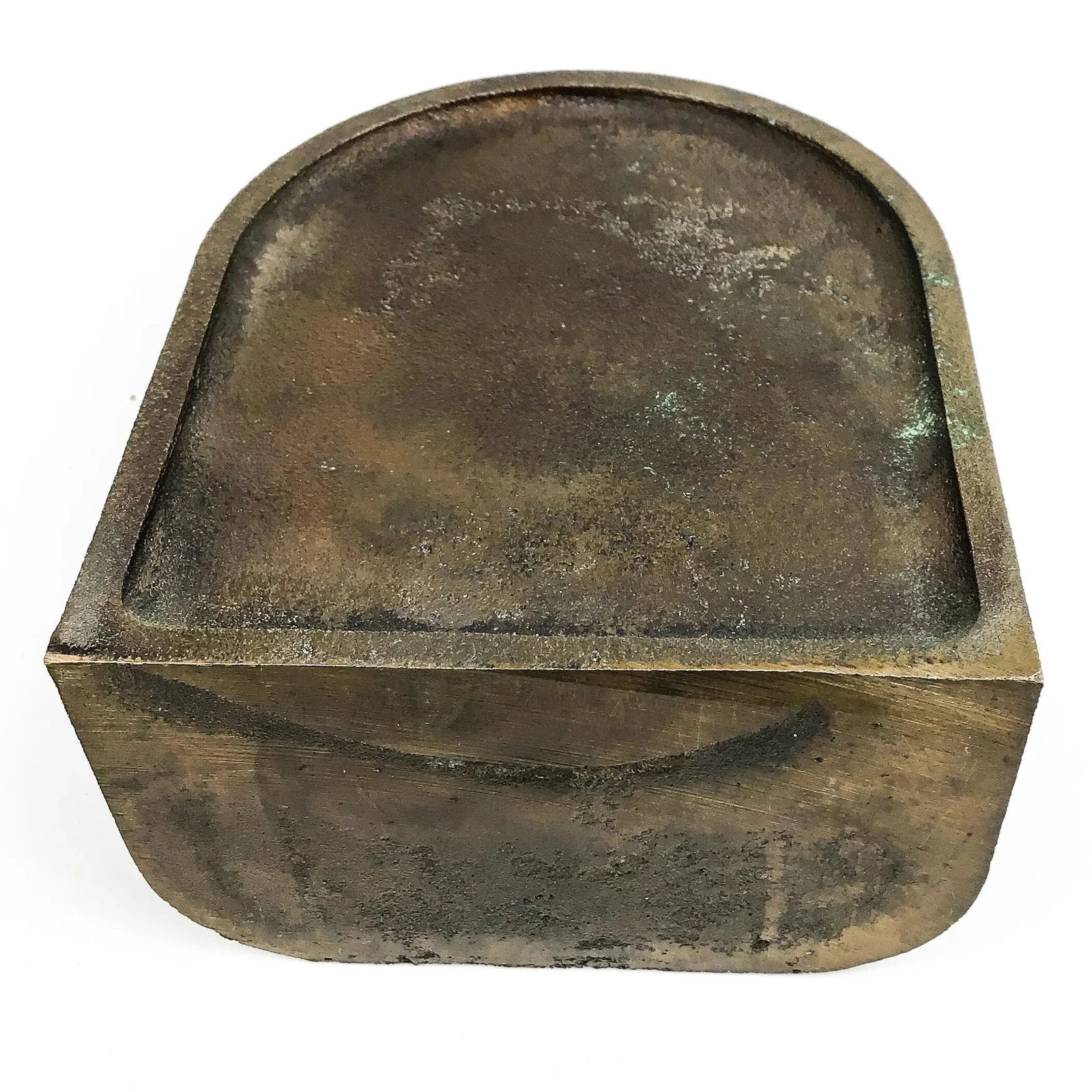 Vintage Cast Iron Bronze Plated Bookend Dwight D Eisenhower - 7