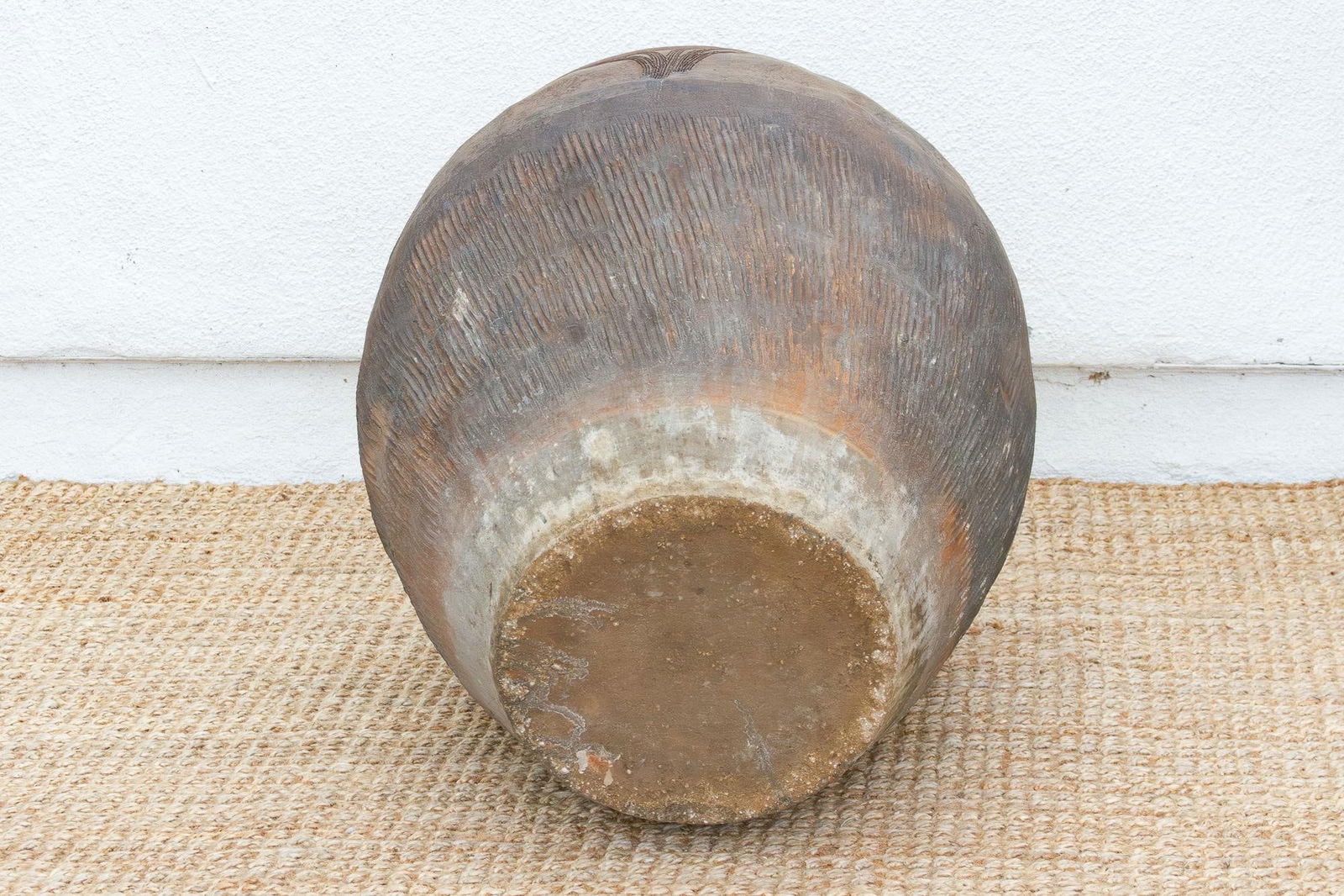 Ranch House, Large Vintage Etched Planter - 7