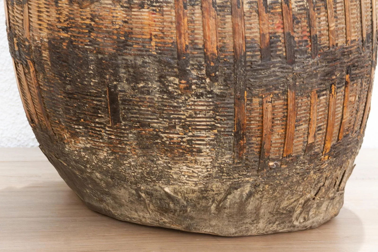 Vintage English Farmhouse Basket - 8