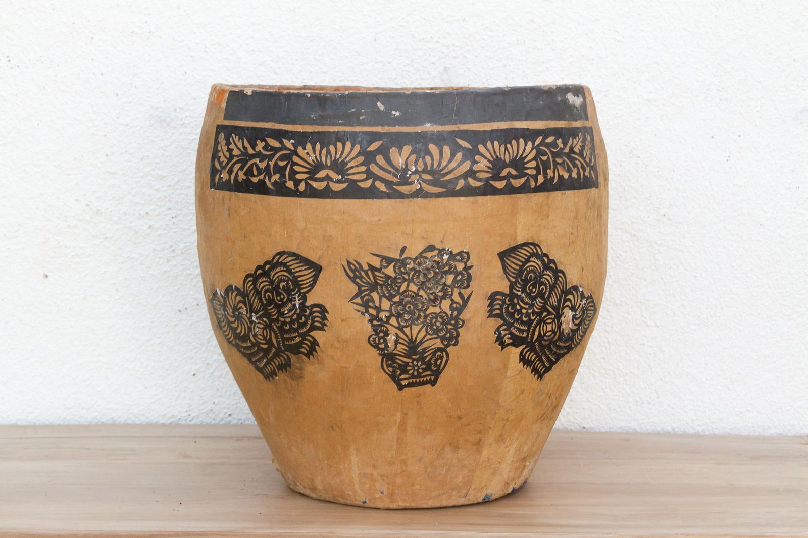 Mythical Guardian Paper Maché Basket - 5