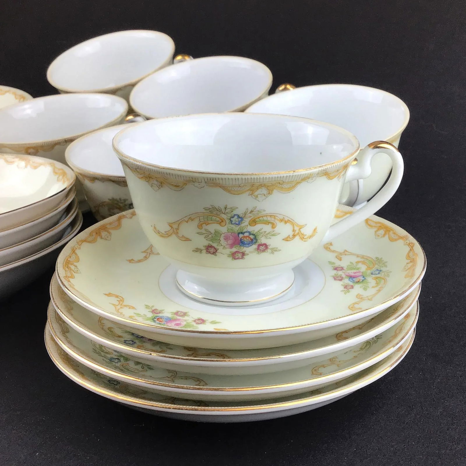 Mikado Japan Transfer Ware Porcelain Tea Set - 4