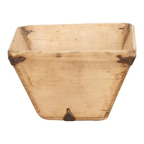 Rustic Charming Farmers Wood Bucket