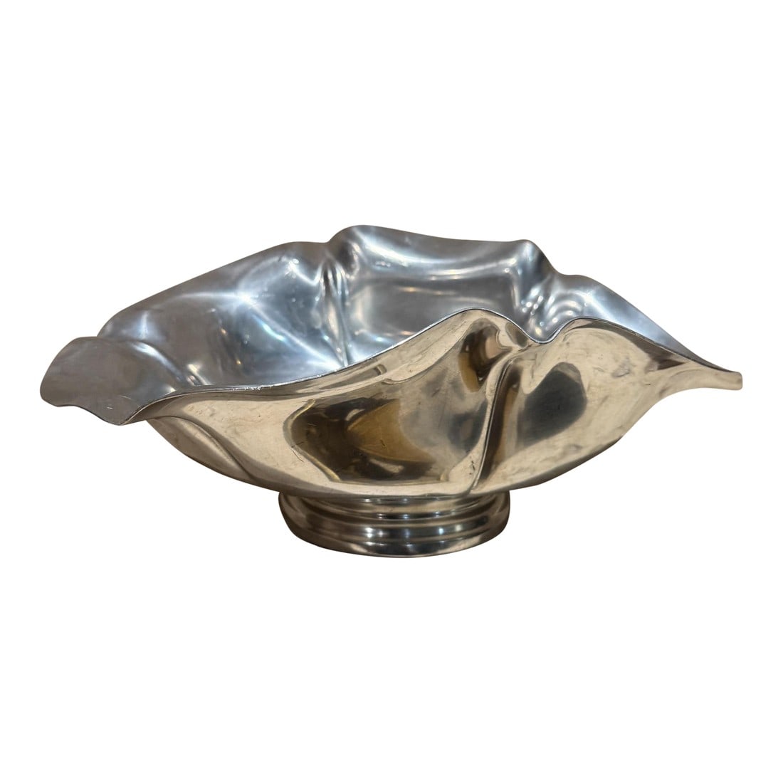 Reed & Barton Pewter Bowl Mid Century Modern Art Nouveau Style (1 of 9)