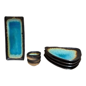 Kotobushi Sushi Set Plates, Platter, Bowls