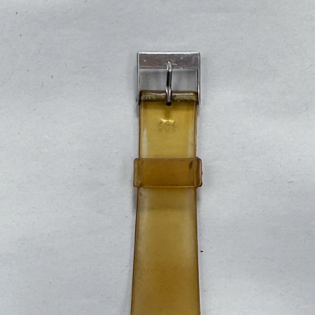 70's Sutton Swiss Square Acrylic Lucite Mechanical Wrist Watch - 10