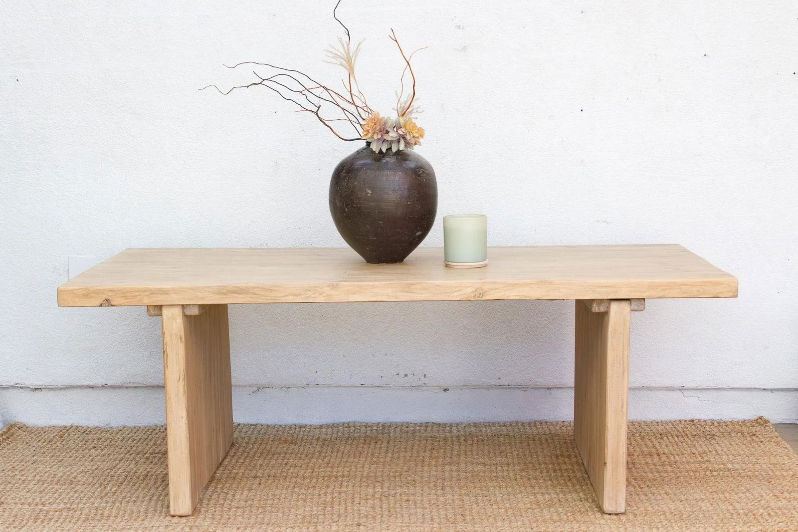 84" Old Wood Rustic & Refined Dining Table - 2