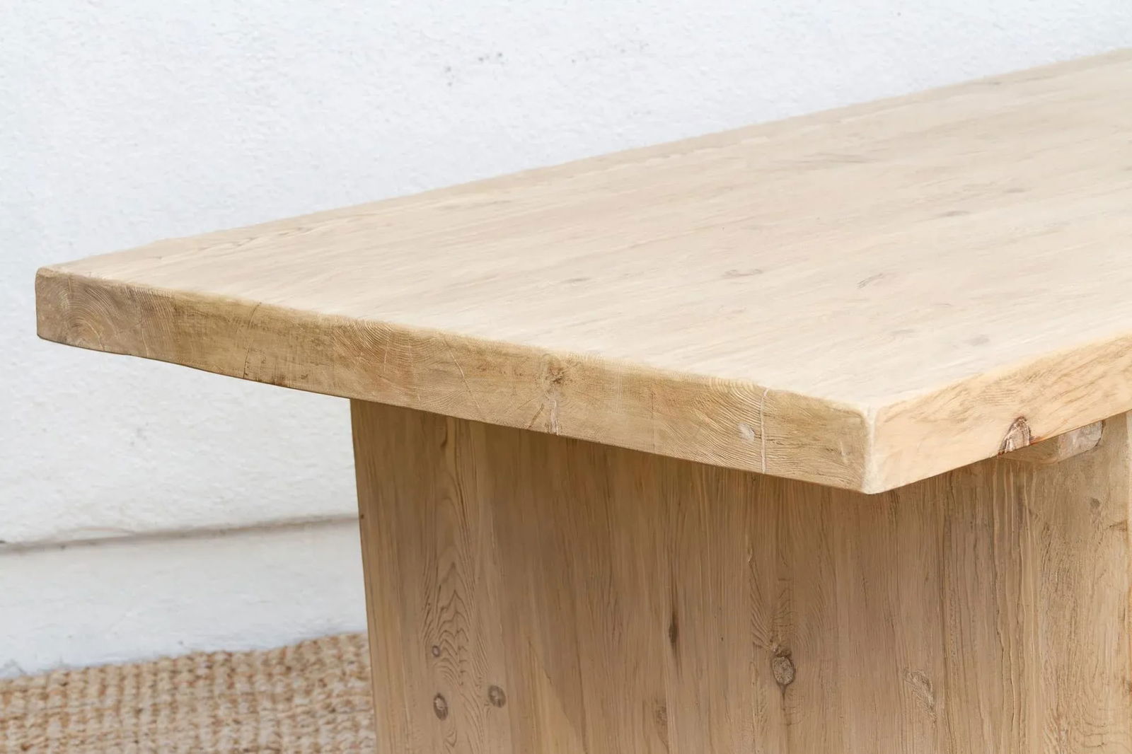 84" Old Wood Rustic & Refined Dining Table - 5