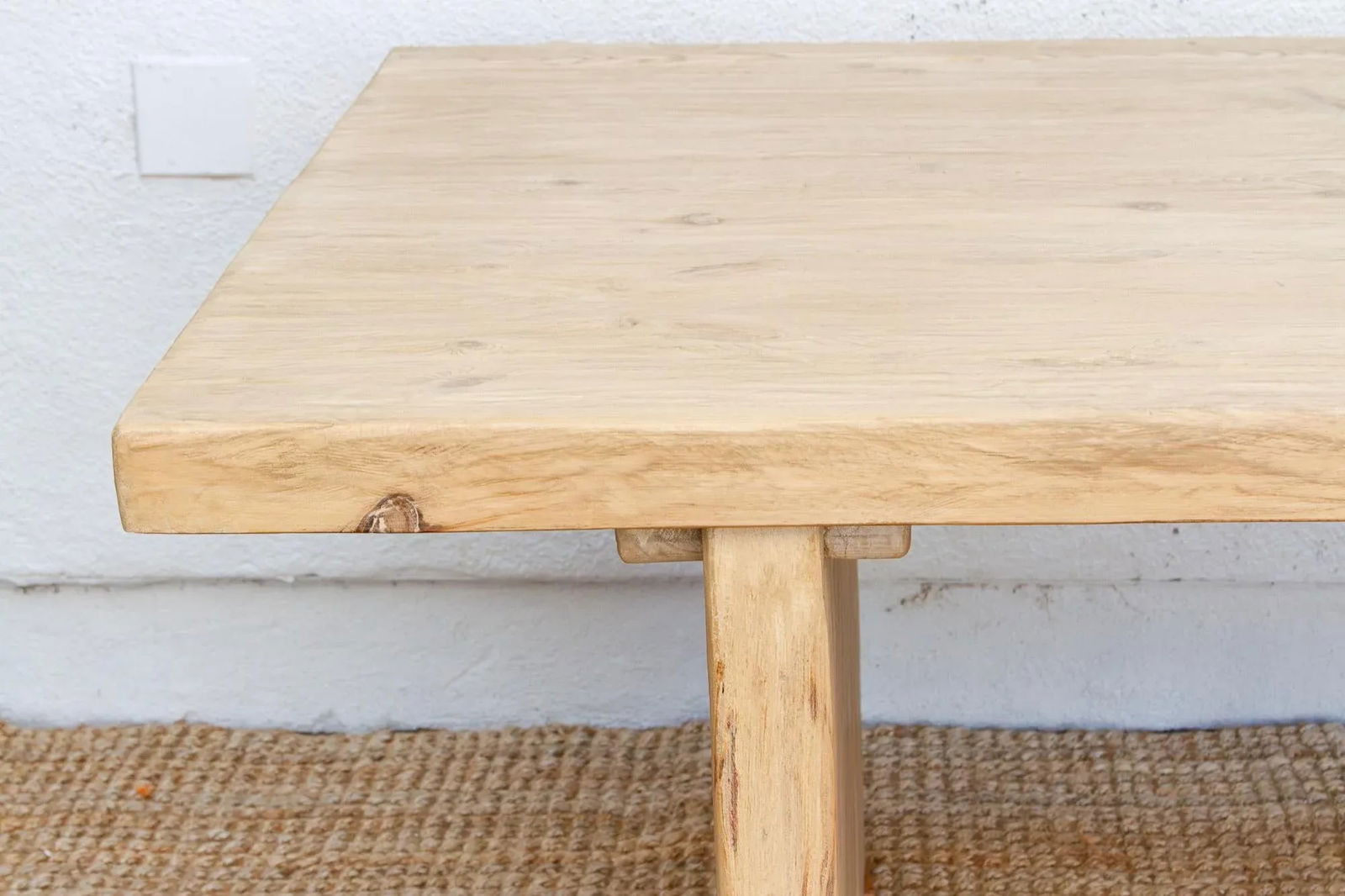 84" Old Wood Rustic & Refined Dining Table - 6