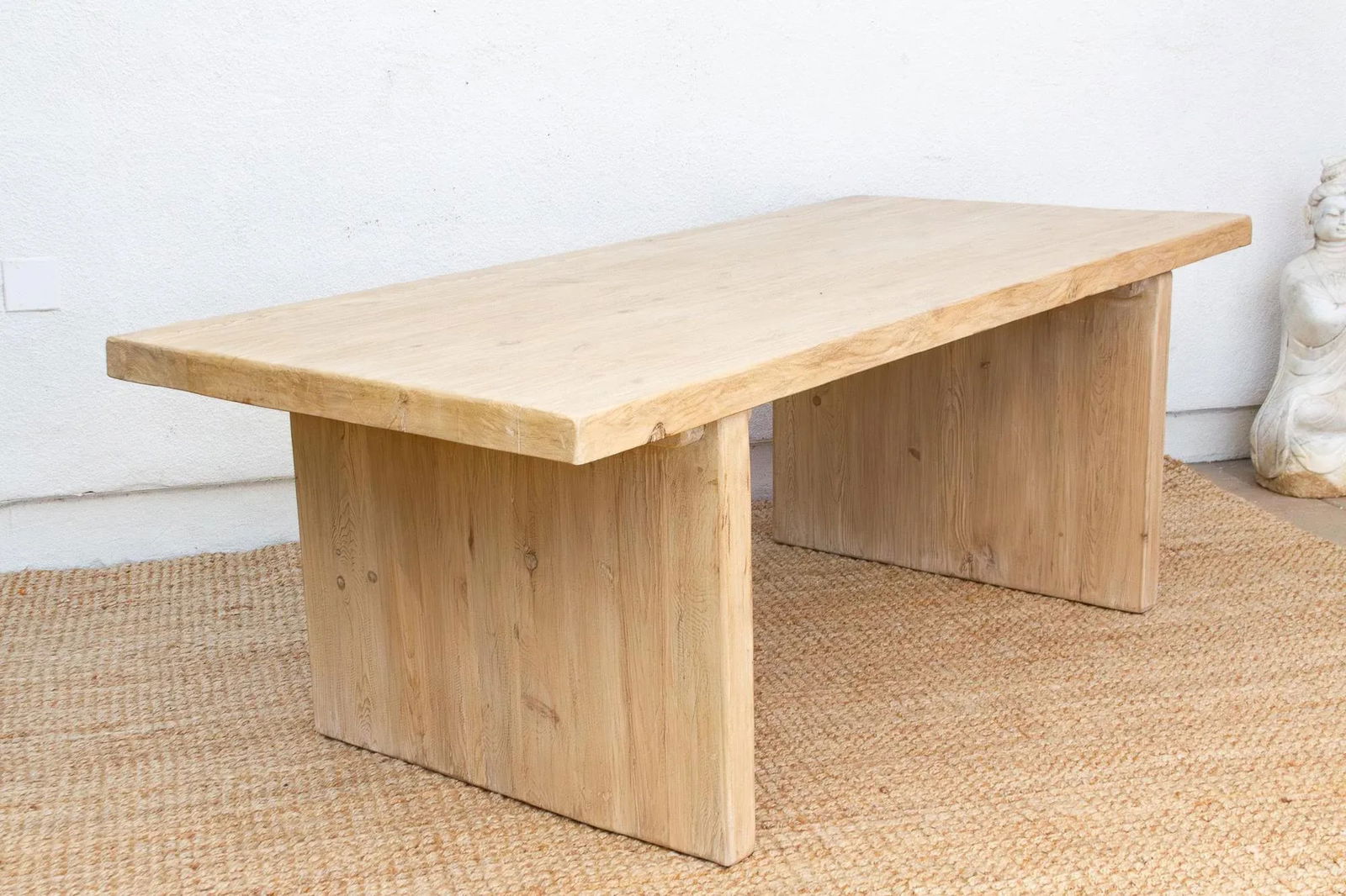 84" Old Wood Rustic & Refined Dining Table - 8