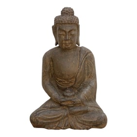 Old Stone Peaceful Garden Buddha