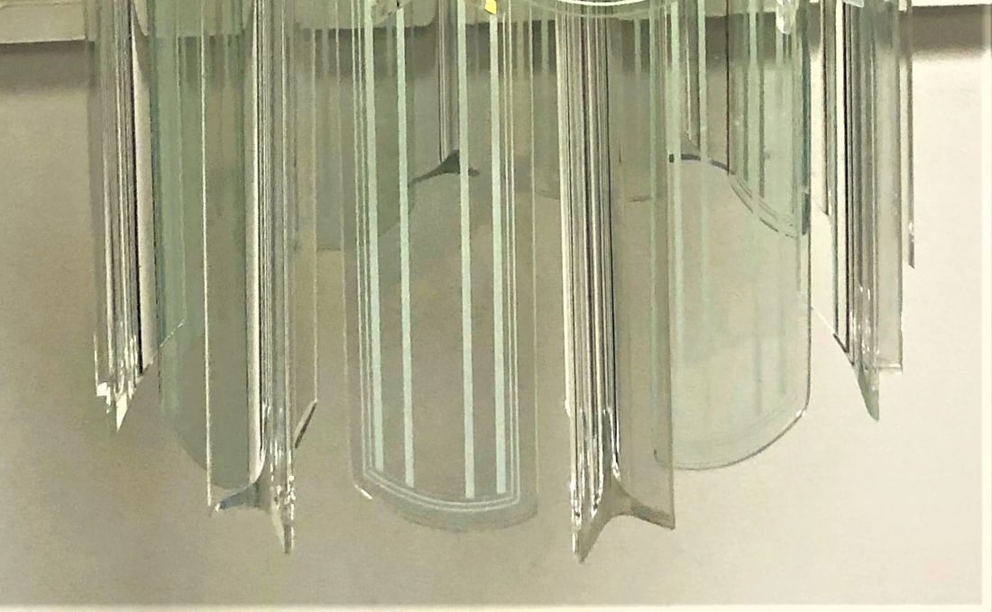 Vintage 9-Light Chandelier, 3-Way Operation - 4