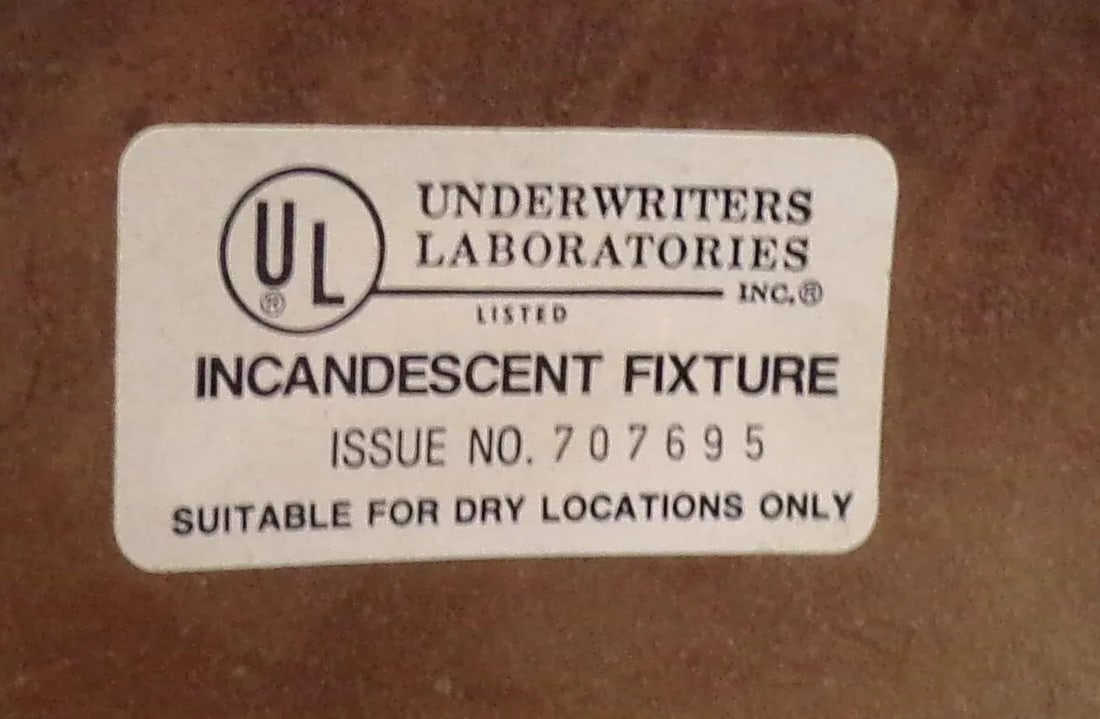 Vintage 9-Light Chandelier, 3-Way Operation - 6