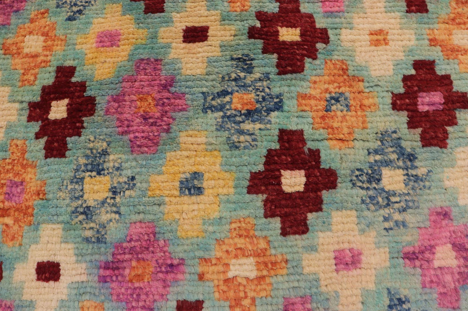 Contemporary Balochi Jayvon Hand Knotted Wool Rug - 3'2'' X 4'10'' - 7